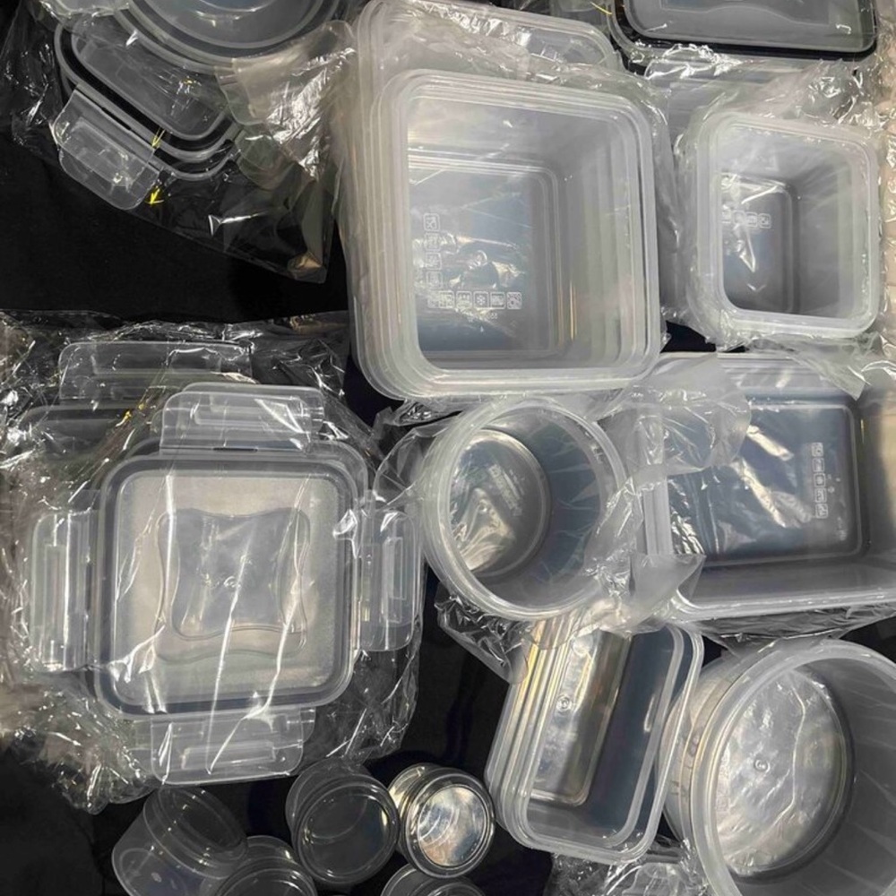 52-Piece Clear Food Storage Container Set - Picture 7 of 12